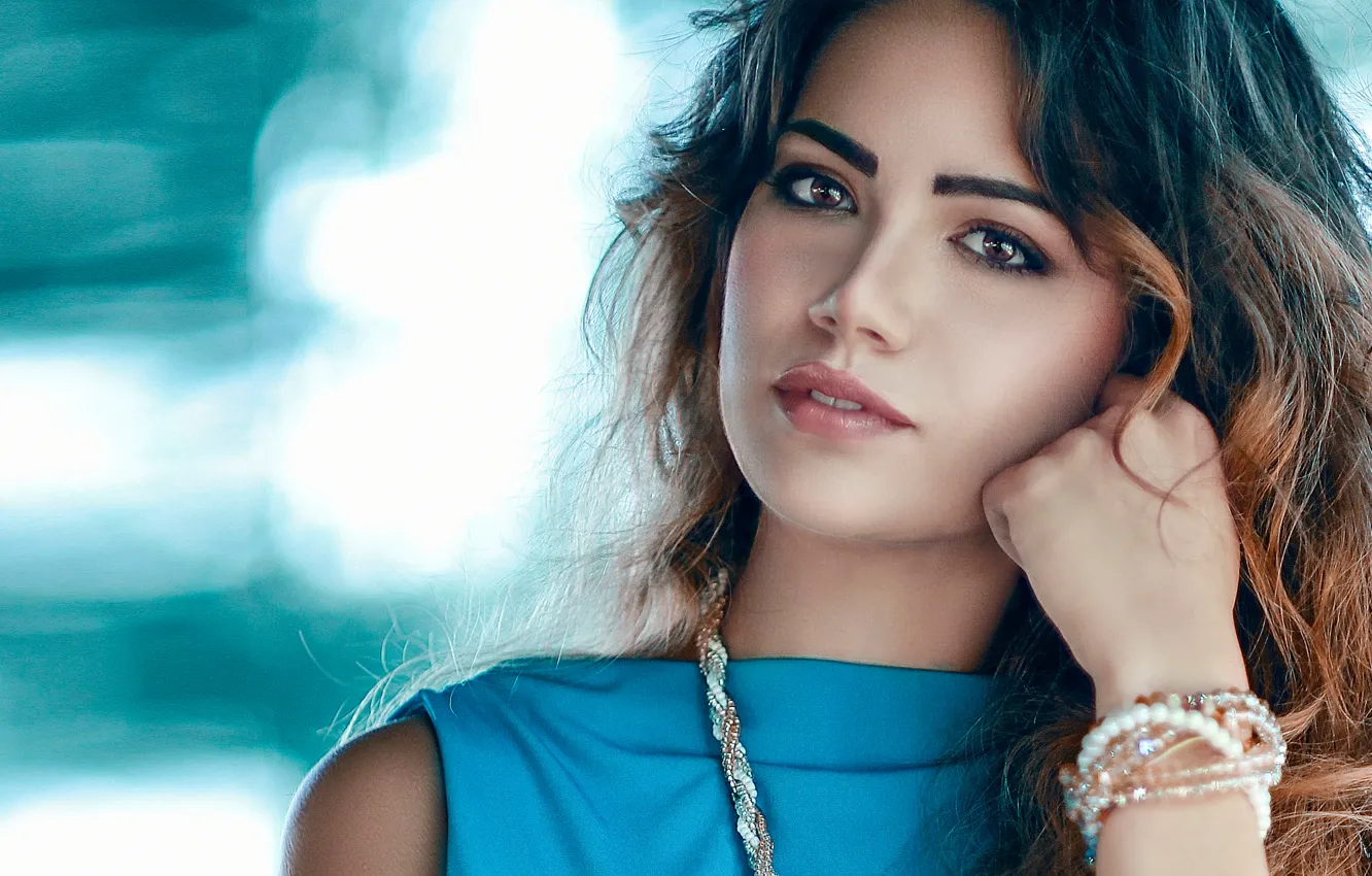 Photo wallpaper portrait, makeup, Alessandro Di Cicco, Soft Touch