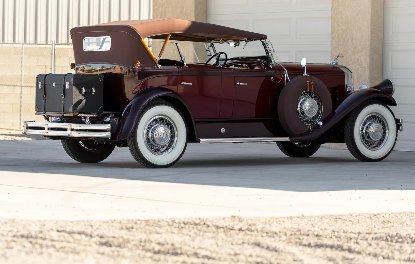 Photo wallpaper Sport, retro cars, 1930, Phaeton, Pierce-Arrow, Model B, Retro Cars, Pierce-Arrow Model B Sport