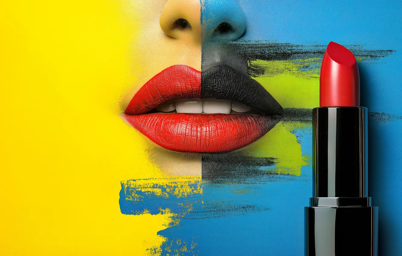 Photo wallpaper color, AI Art