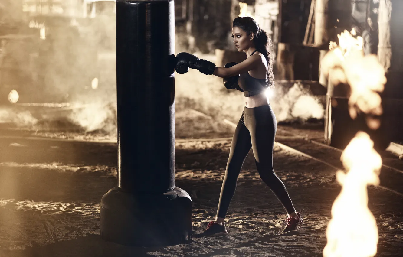 Photo wallpaper girl, hot, sexy, fashion, eyes, smile, beautiful, figure