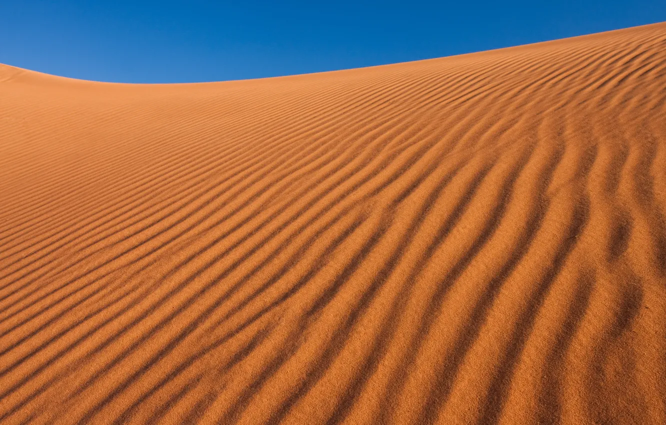 Photo wallpaper sand, the sky, nature, desert