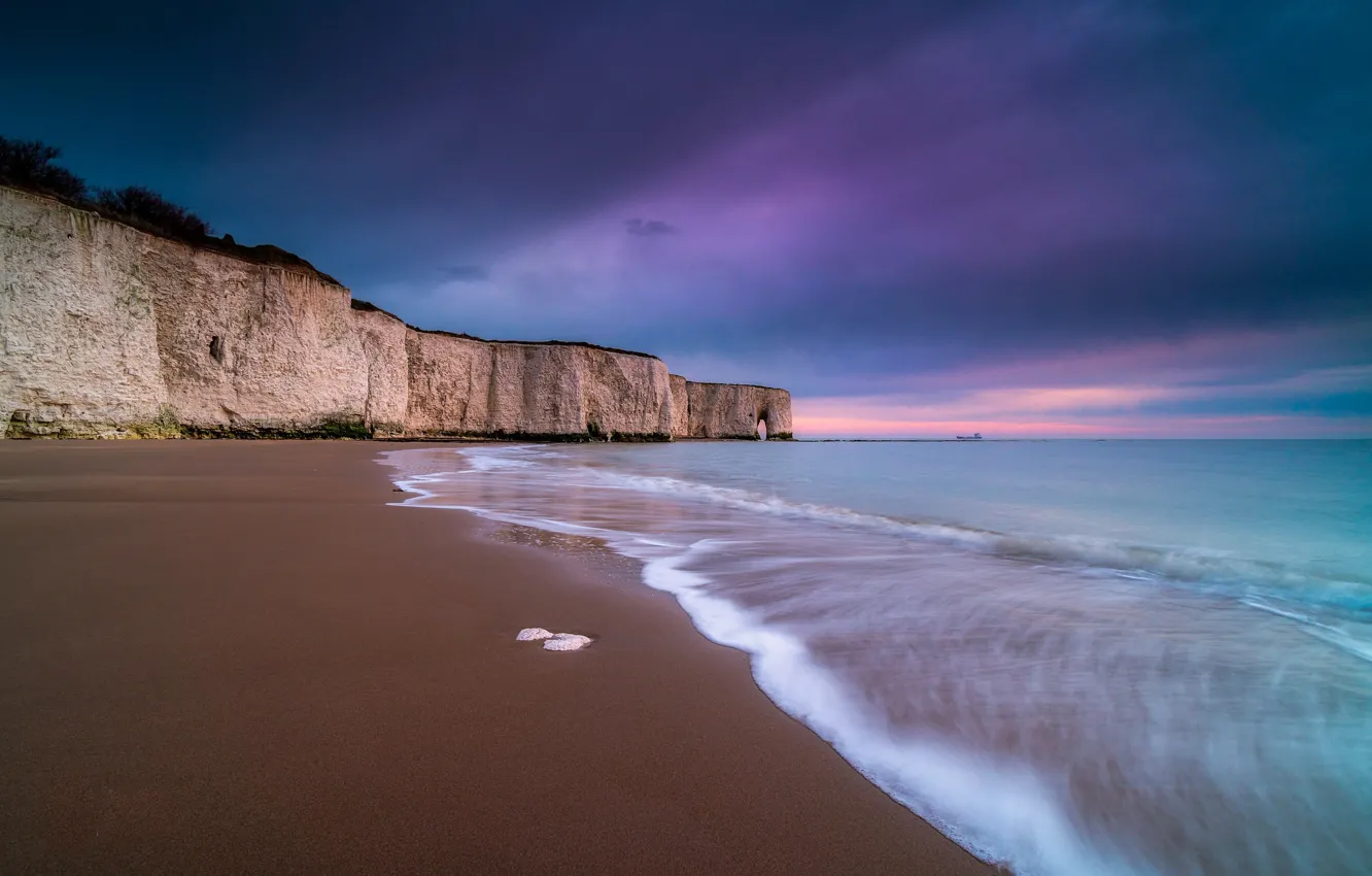 Photo wallpaper sea, the sky, shore
