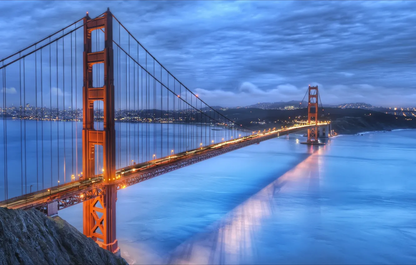 Photo wallpaper city, San Francisco, USA, USA, Golden Gate Bridge, wallpapers, San Francisco, Golden Bridge