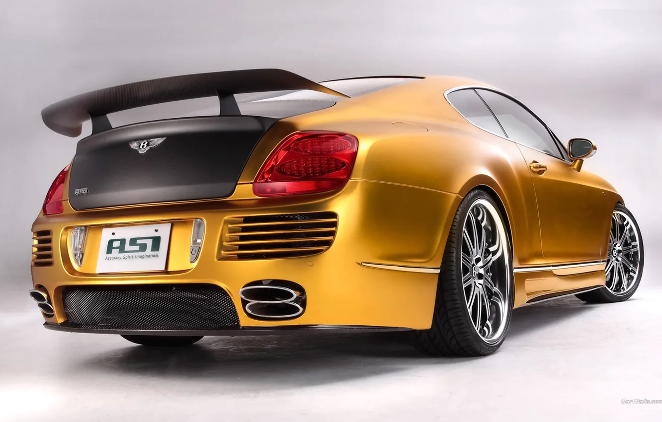 Photo wallpaper gold, Continental GT, kit