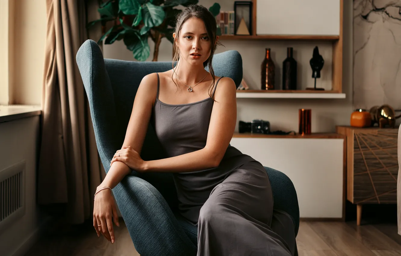 Photo wallpaper figure, dress, Disha Shemetova, Vladimir Stefanovic, DISHA Shemetova, Vladimir Stefanovich