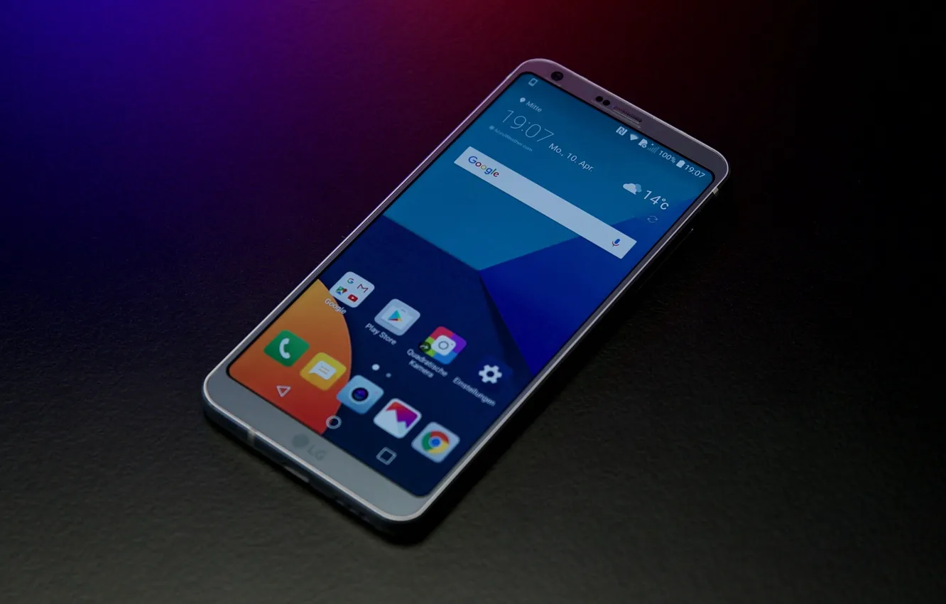 Photo wallpaper Android, Google, google chrome, smartphone, LG G6 Mini