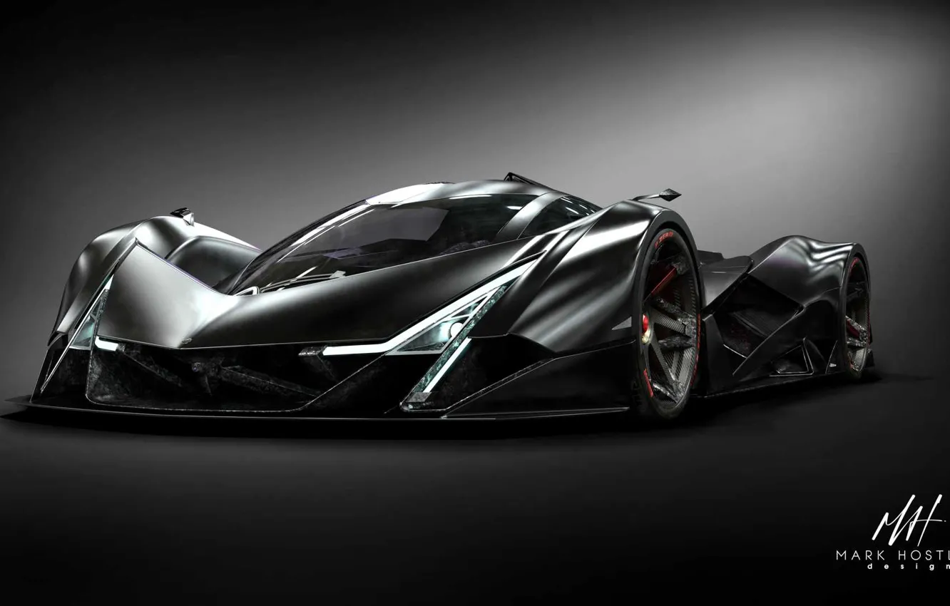 Photo wallpaper hypercar, Devel Sixteen, Mark Hostler, hyper car, Mark Hostler, 5000 hp, Devel Motors