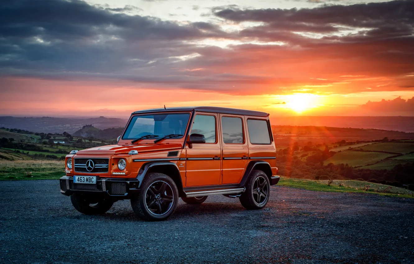 Photo wallpaper AMG, Mercedes - Benz, G63, Colour Edition