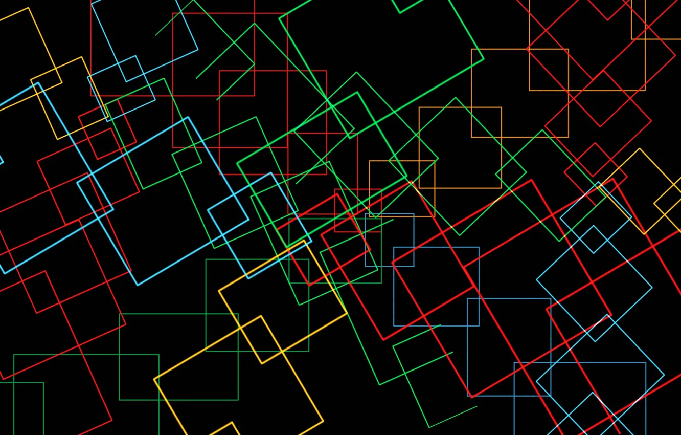 Photo wallpaper line, background, color, squares, angle