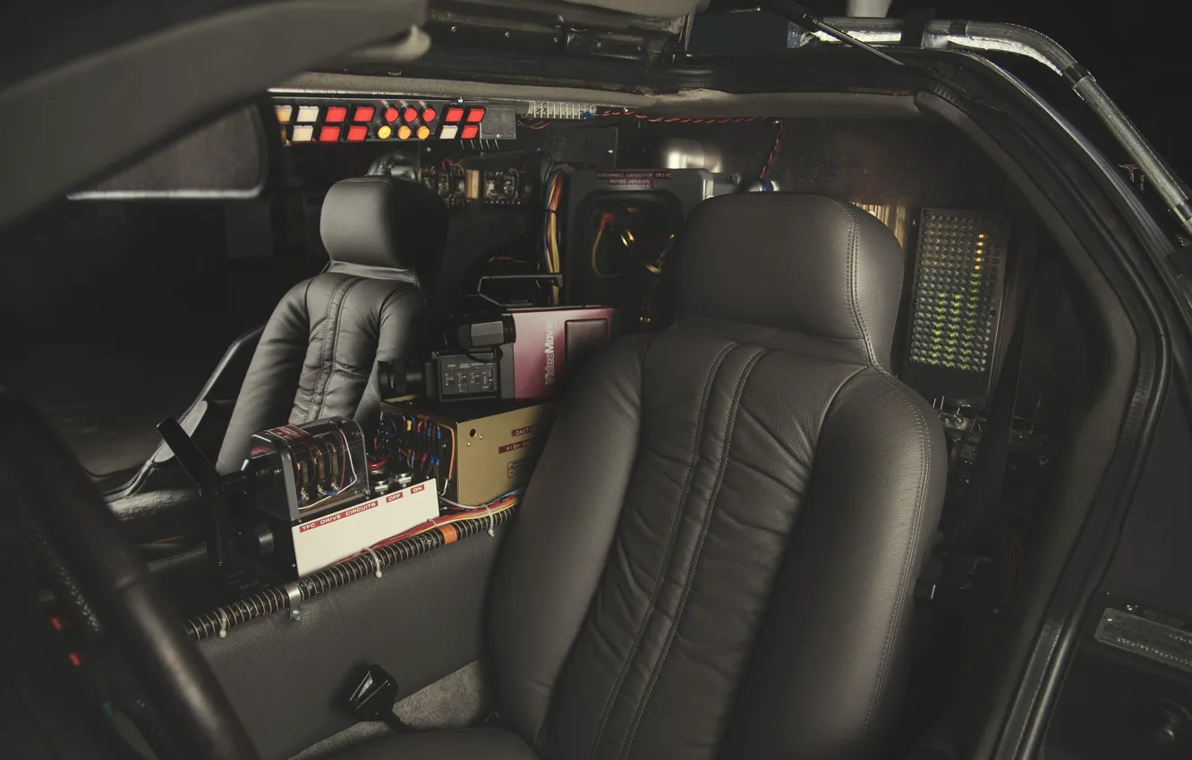 Photo wallpaper DeLorean, DMC, 1981, 80's