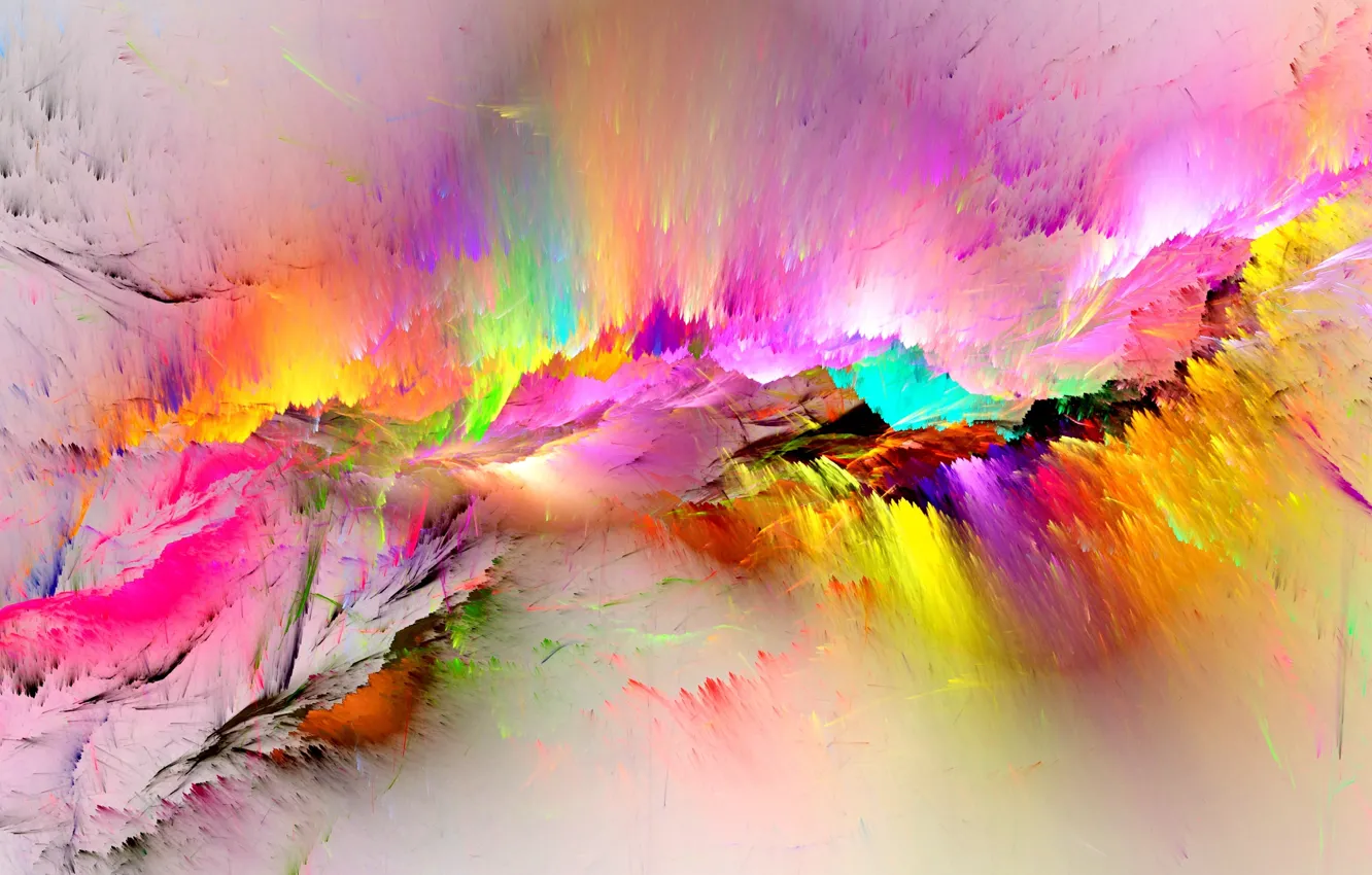 Photo wallpaper background, paint, colors, colorful, abstract, rainbow, background, splash