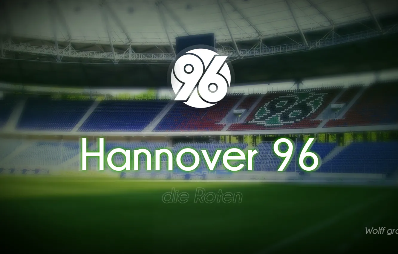 Photo wallpaper wallpaper, sport, logo, stadium, football, Hannover 96, HDI-Arena