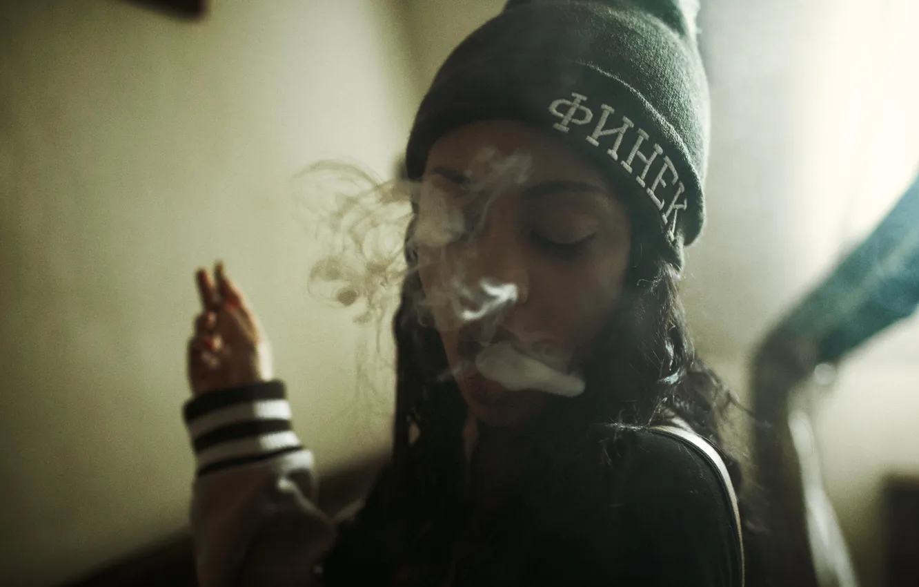 Photo wallpaper girl, smoke, photographer, girl, photography, photographer, Egor Kuzmin, Egor Kuzmin