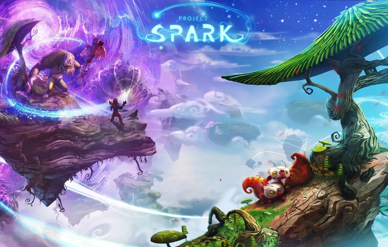 Photo wallpaper Project Spark, game maker, Team Dakota