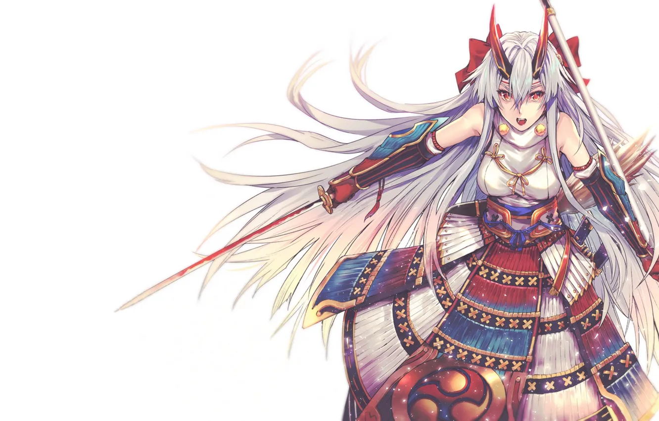 Photo wallpaper girl, sword, anime, art, Fate/Grand Order