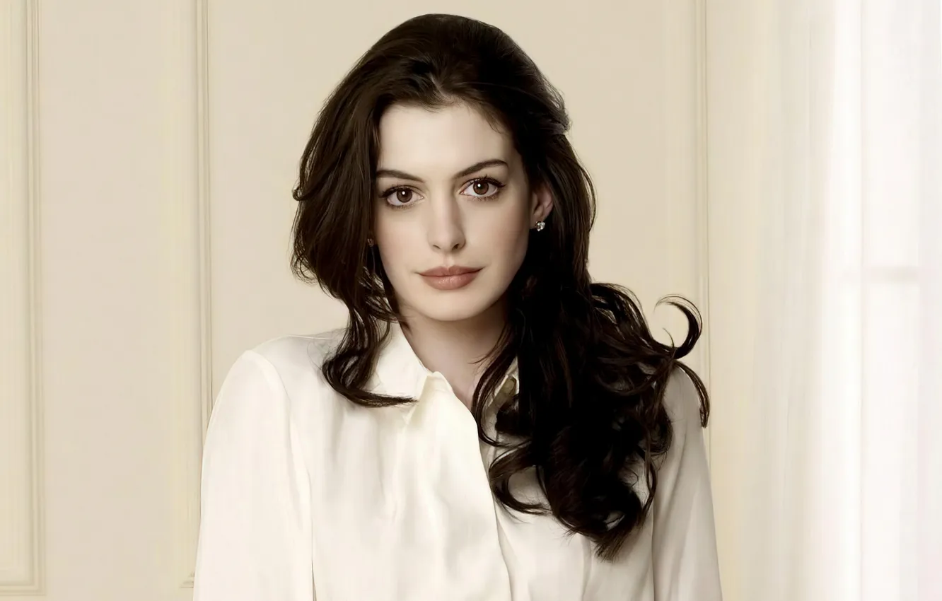 Photo wallpaper Anne Hathaway, actress, Anne Hathaway