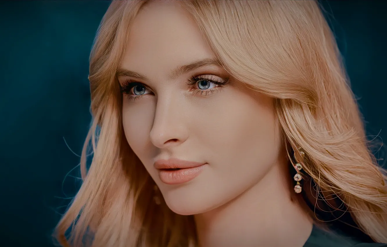 Photo wallpaper girl, Music, eyes, model, singer, hair, artist, blonde