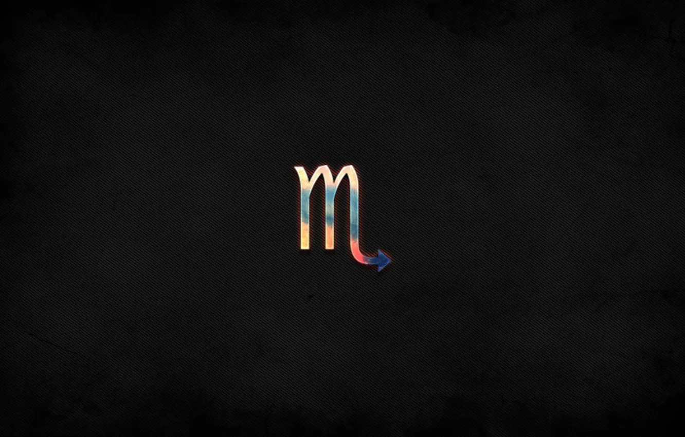 Photo wallpaper Scorpio, zodiac sign, horoscope