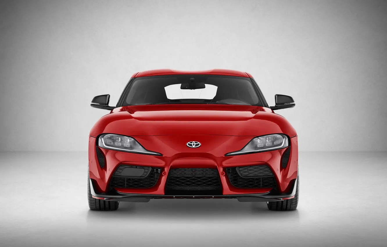 Photo wallpaper Toyota, front view, Supra, 2019, Toyota GR Above, GR Above