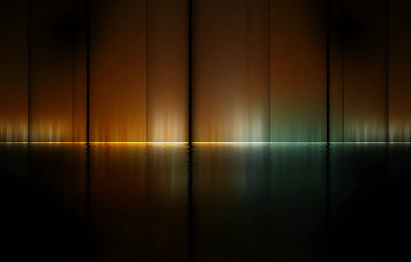 Photo wallpaper color, reflection, strip