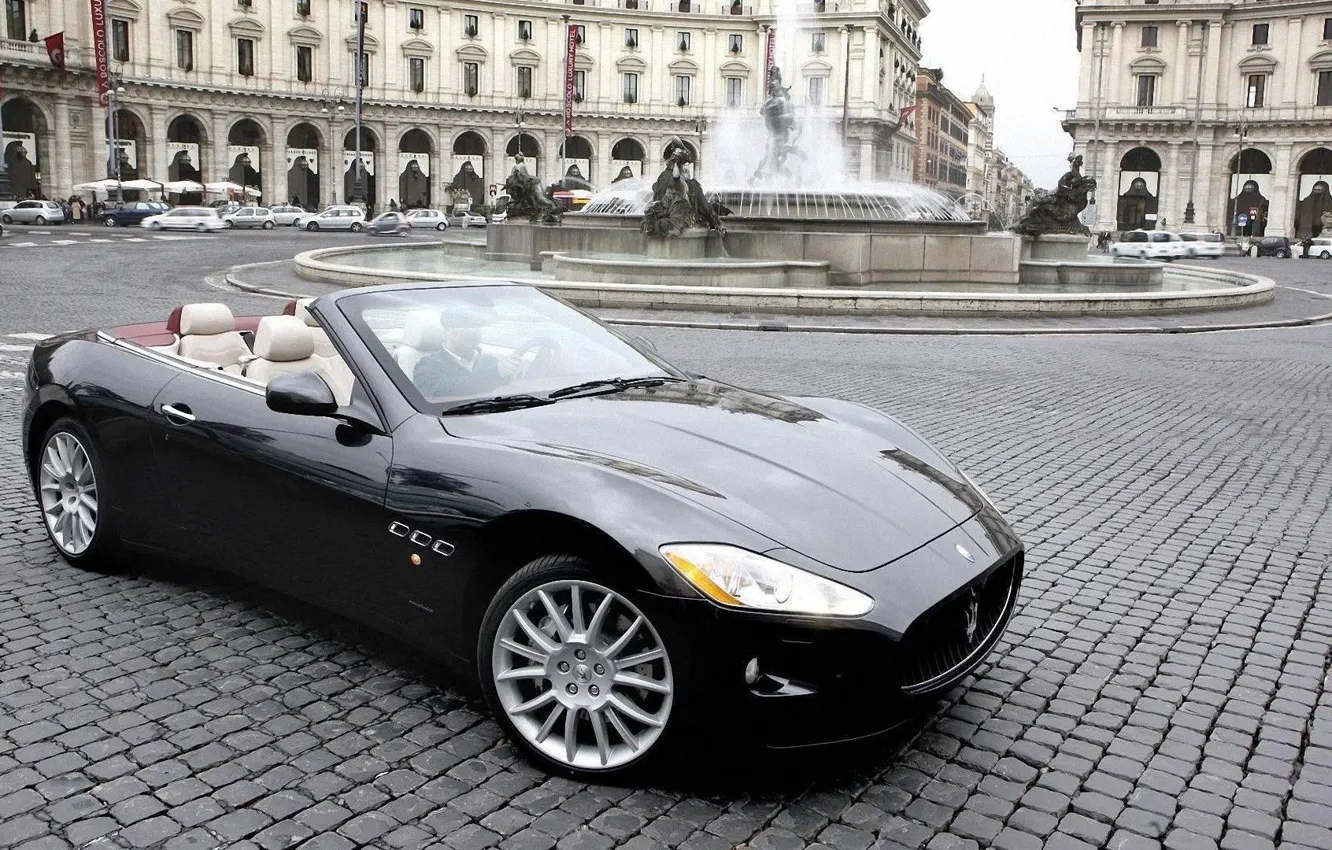 Photo wallpaper maserati, GranTurismo, Convertible, grancabrio