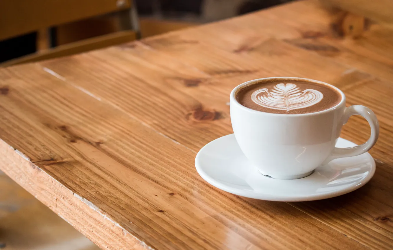 Photo wallpaper tree, coffee, Style, mug