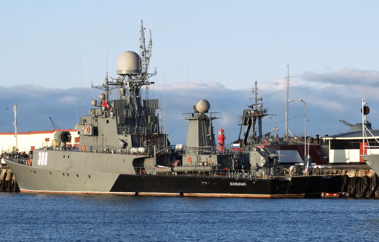 Photo wallpaper ship, anti-submarine, small, author havron, Zelenodol'sk