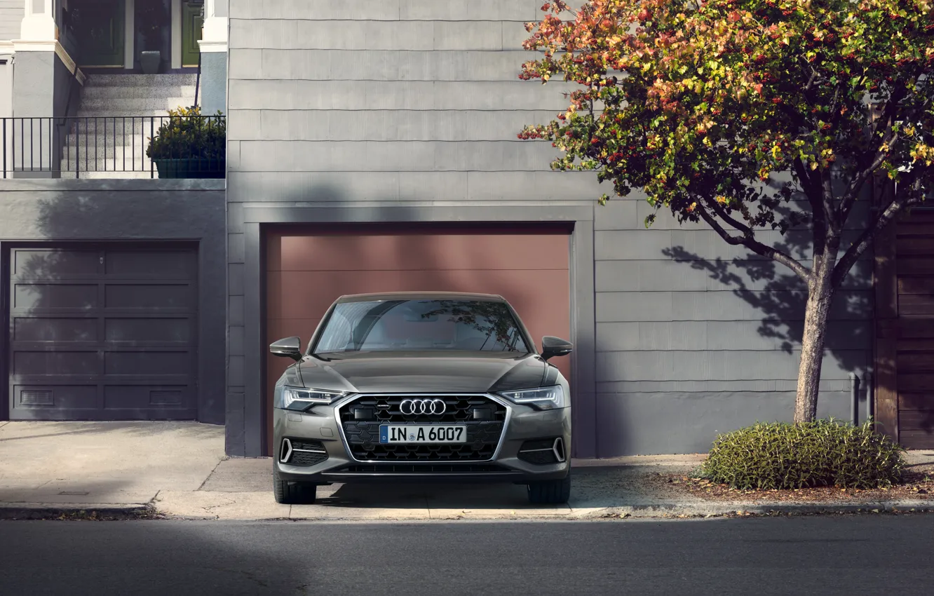 Photo wallpaper Audi, A6, Audi A6 Quattro