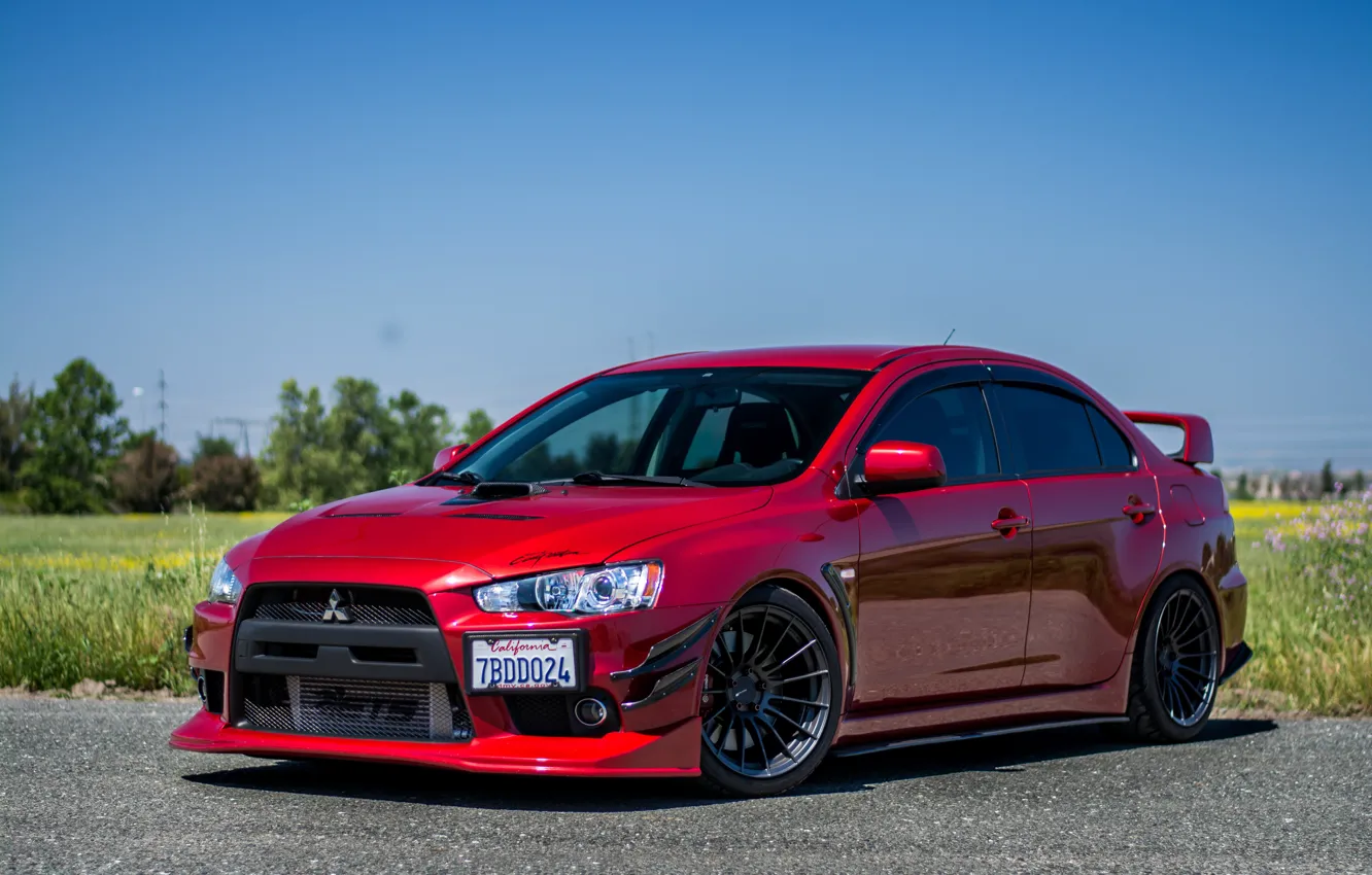 Photo wallpaper Mitsubishi, Lancer, Evolution, 500WHP, Harsh's