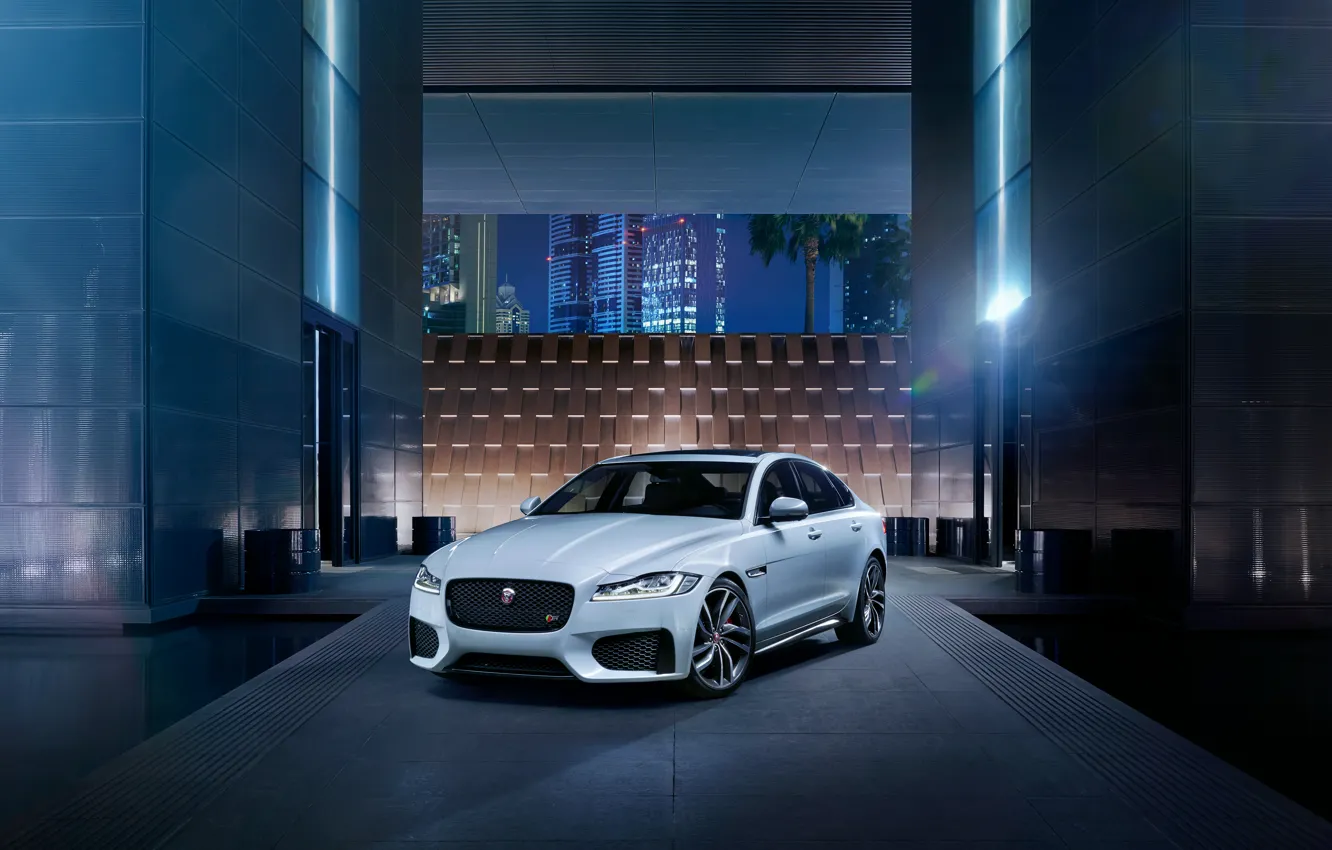 Photo wallpaper Jaguar, Jaguar, AWD, 2015, XF S