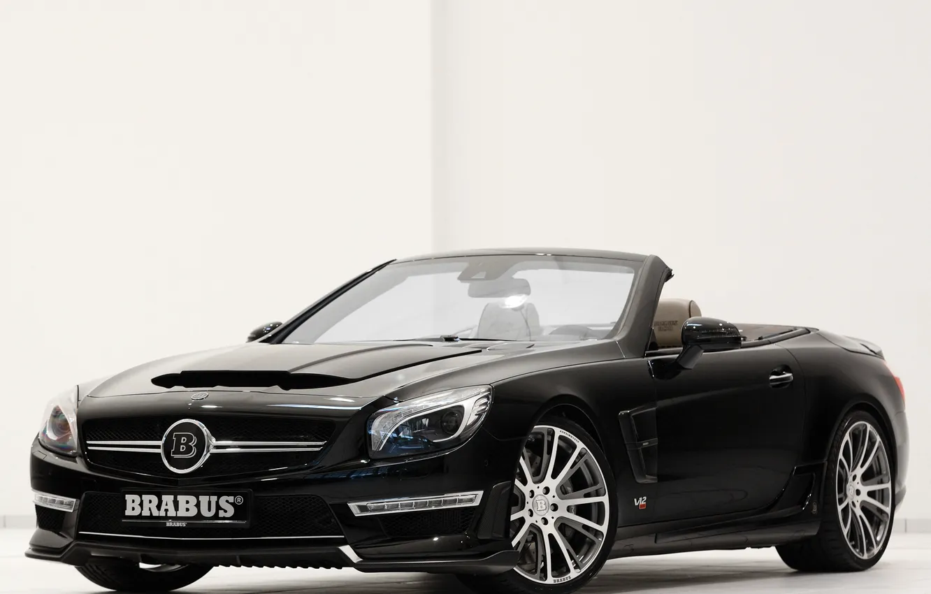 Photo wallpaper Roadster, Mercedes, Mercedes, BRABUS, 2013, R231, Brabus 800