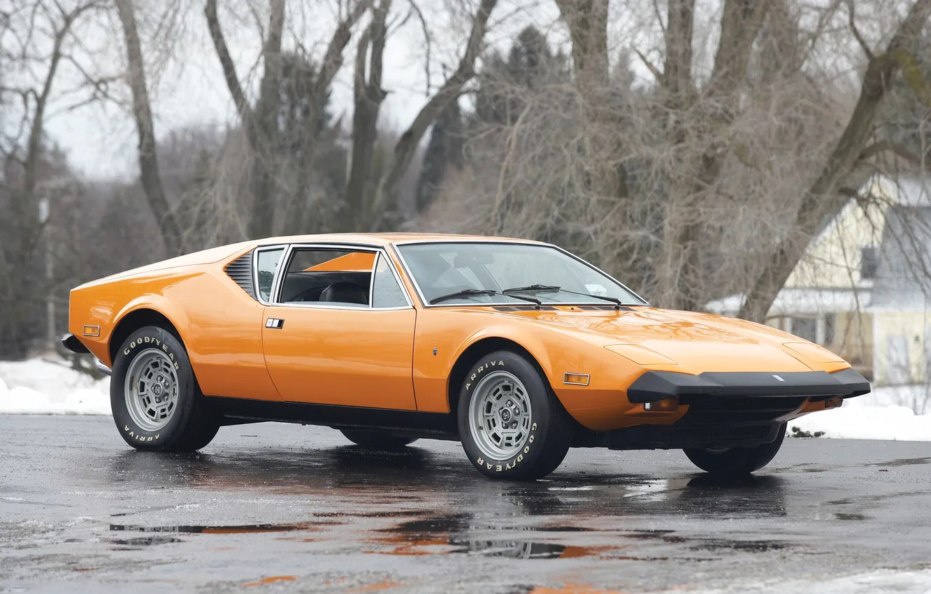 Photo wallpaper machine, Panther, De Tomaso, Pantera, de Tomaso