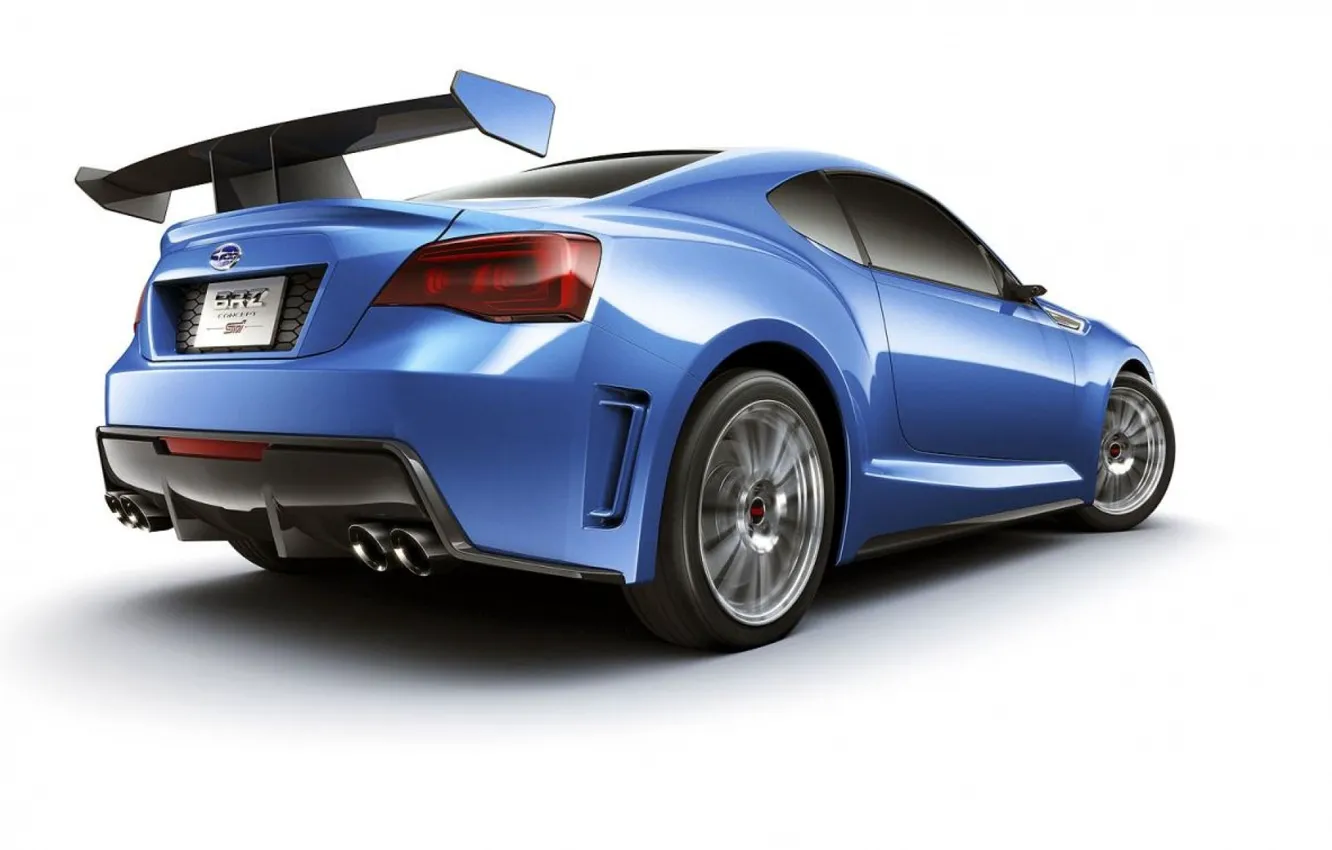 Photo wallpaper coupe, concept art, Subaru brz STI