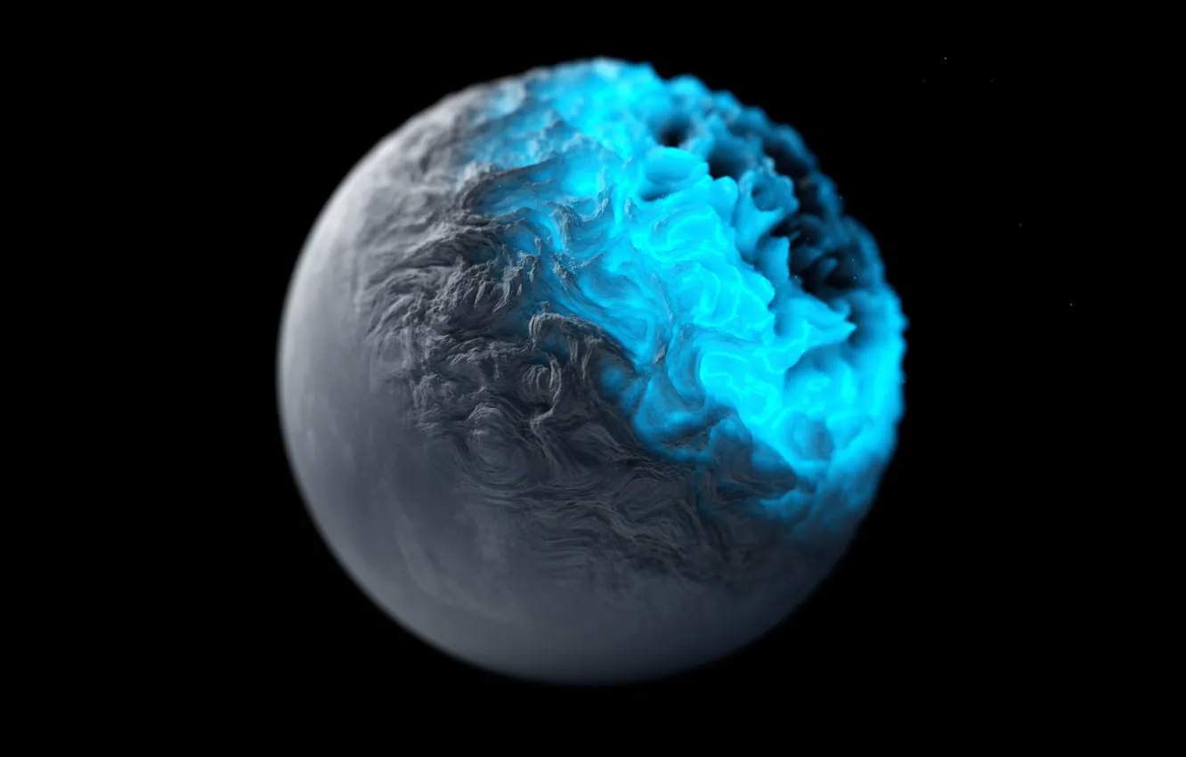 Photo wallpaper colors, ball, digital art