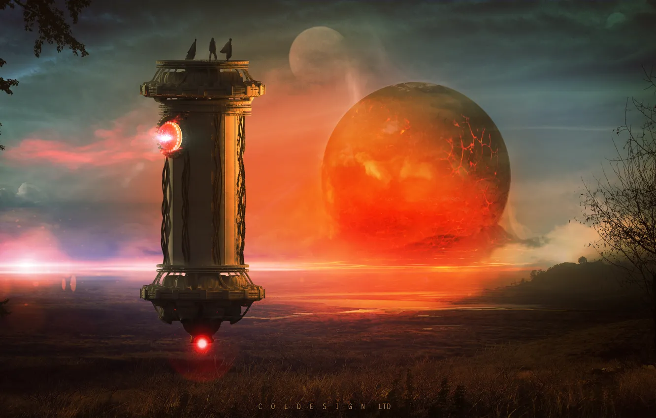 Photo wallpaper planet, observation, observation, Col Price