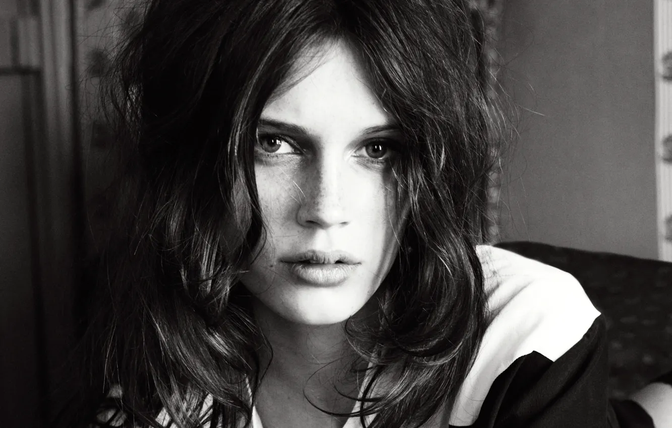 Photo wallpaper model, actress, Marine Vacth, Marina Waqt