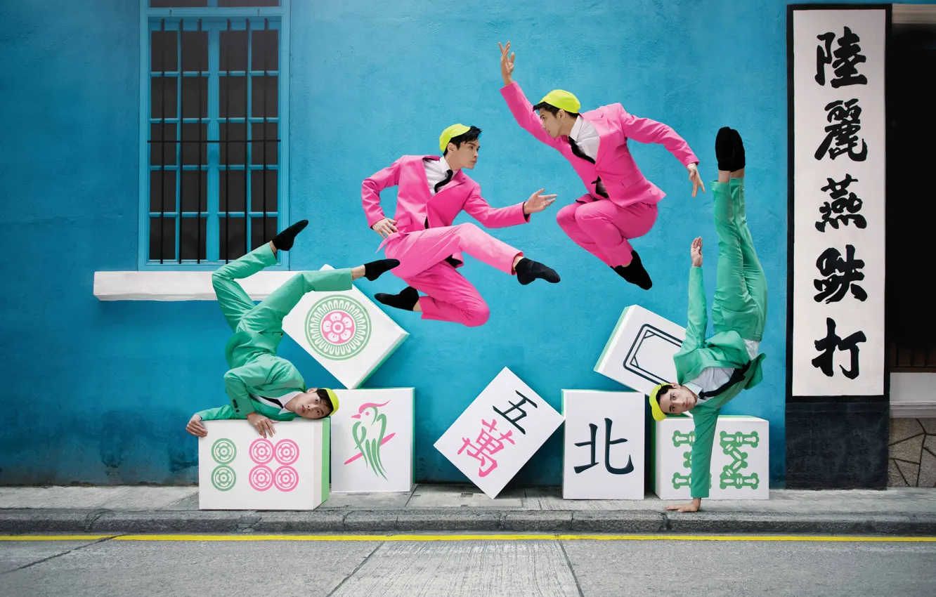 Photo wallpaper Hong Kong, China, guy, ballet, Hong Kong, ballet, Dancers, Hong Kong Ballet Dancers