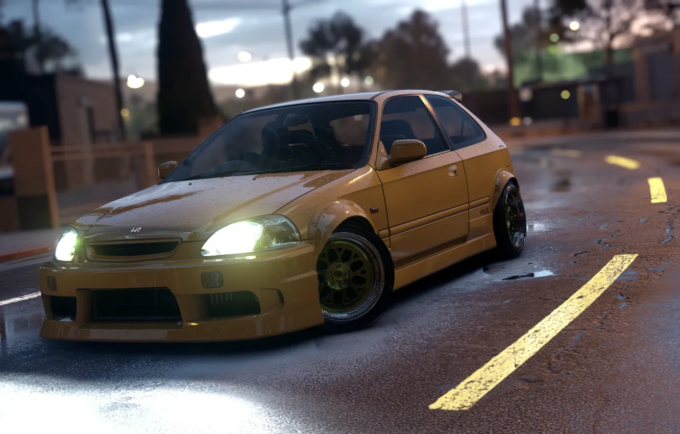 Photo wallpaper Honda, nfs, NFSPhotosets, Need For Speed 2015