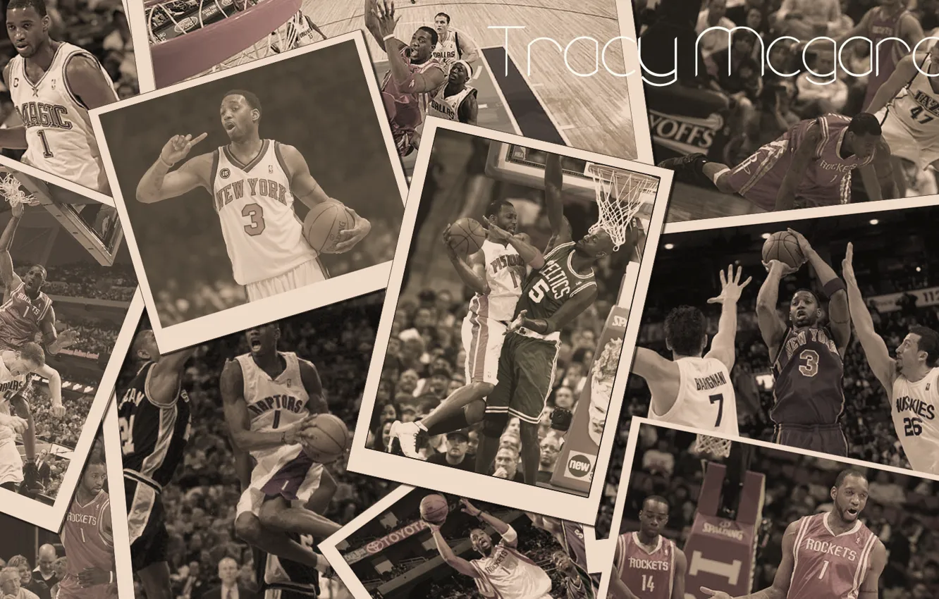 Photo wallpaper photo, the game, basketball, basketball player, Tracy McGardy