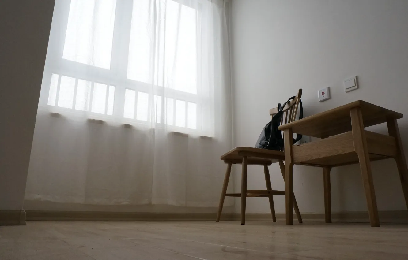 Photo wallpaper house, interior, Tables and chairs