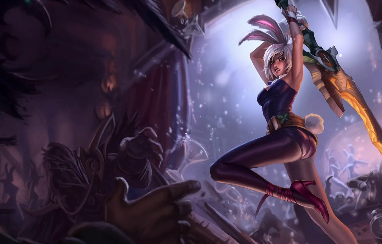 Photo wallpaper girl, Game, League of legends, Multiplayer