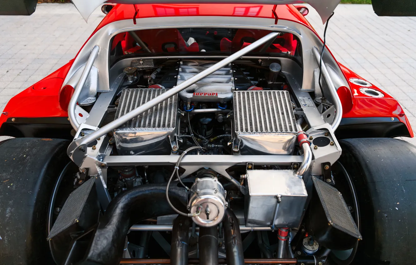 Photo wallpaper Ferrari, supercar, Supercar, 1992, the only instance, The only instance, by Michelotto, Ferrari F40 LM …