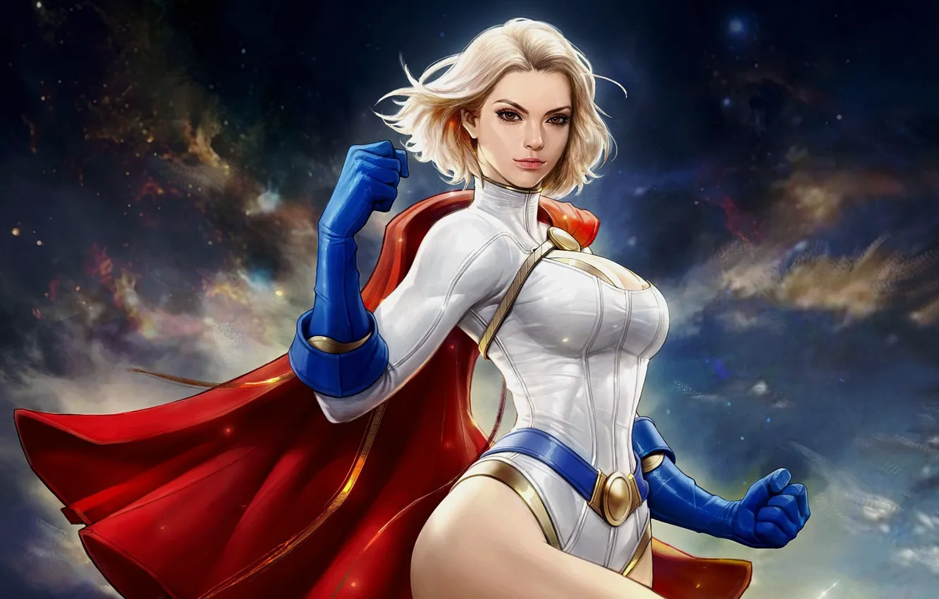 Photo wallpaper woman, Fiction, superwoman