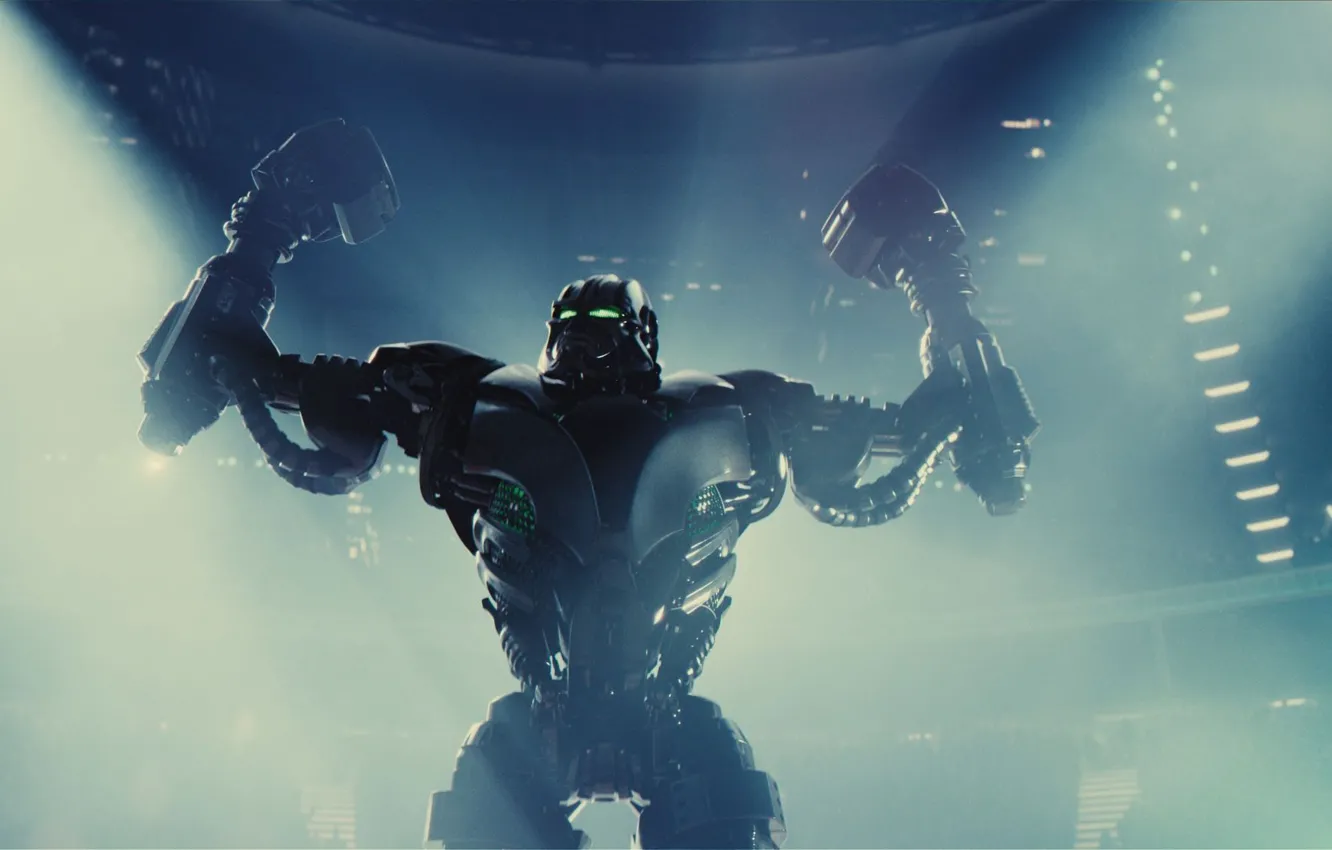 Photo wallpaper real steel, Zeus, the last round
