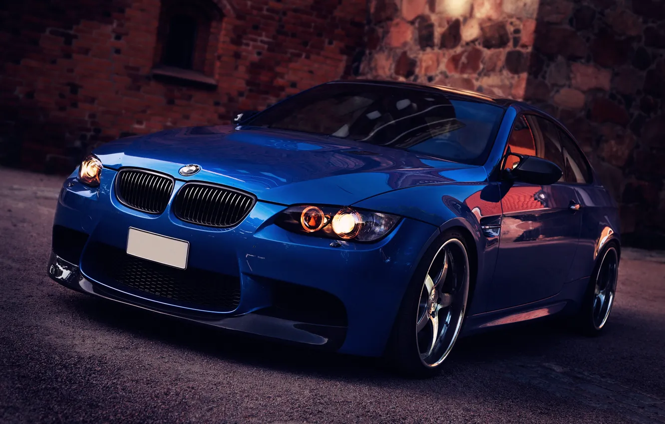 Photo wallpaper lights, BMW, gateway, the wheels 360 Forged 5's