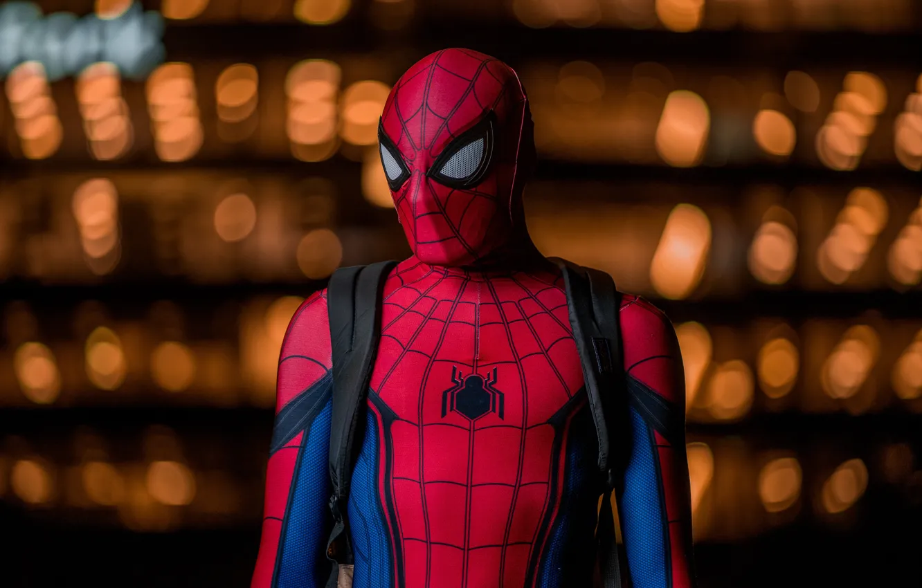 Photo wallpaper background, costume, spider-man