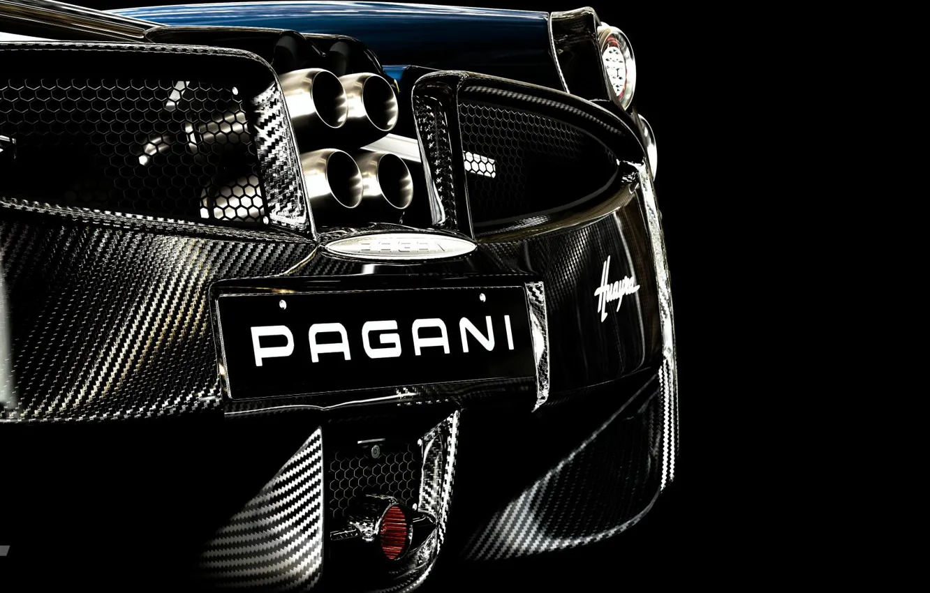 Photo wallpaper Carbon, Huayr To Pagani, Gran Turismo Sport