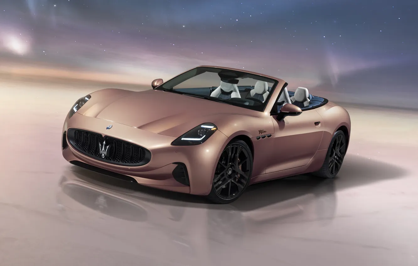 Photo wallpaper Maserati, GranCabrio, 2024, Maserati GranCabrio Folgore