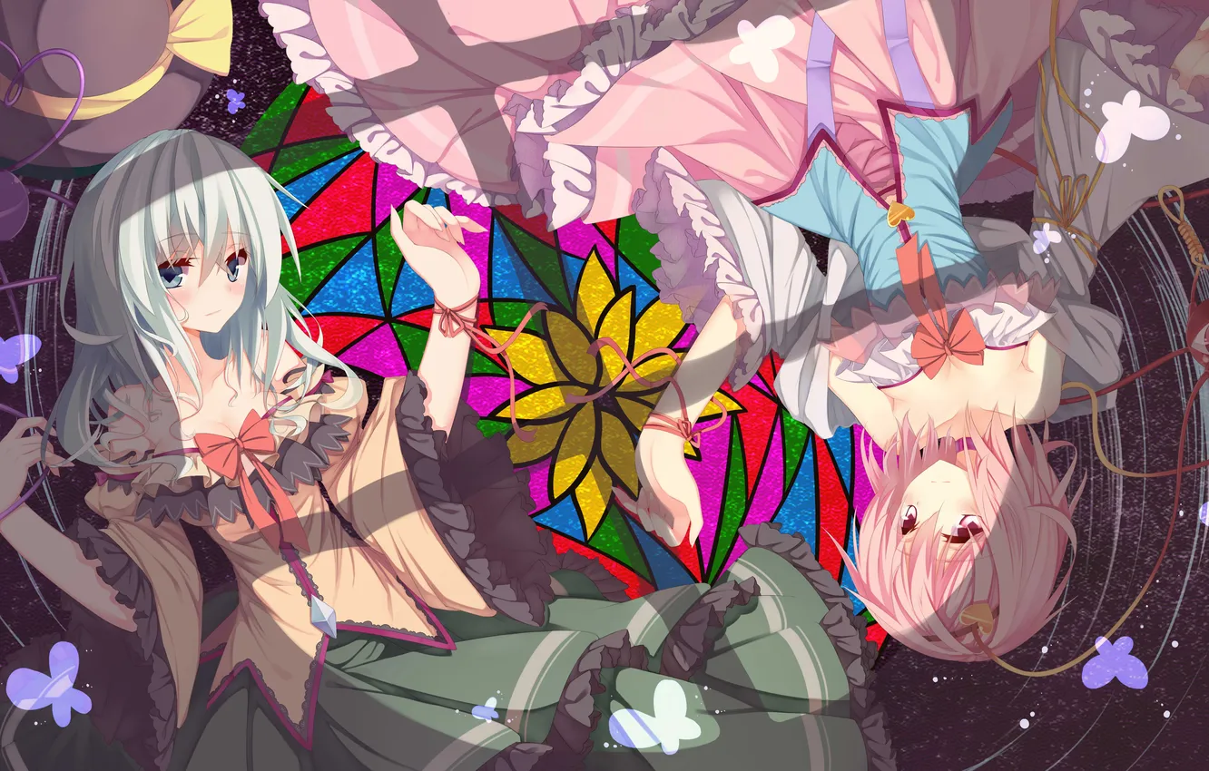Photo wallpaper look, girl, indifference, lies, touhou, art, Komeiji Satori, suisai