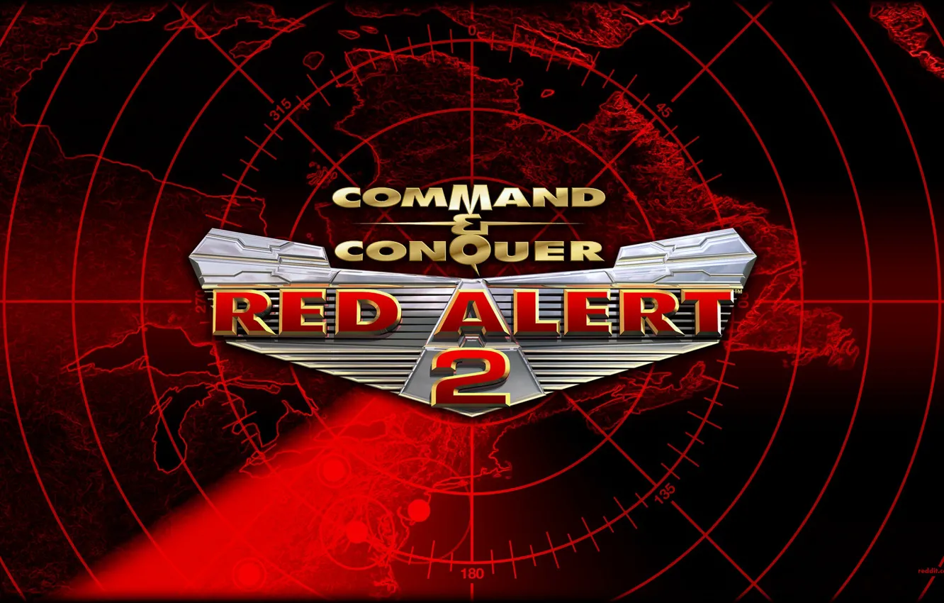 Photo wallpaper logo, games, Red alert 2